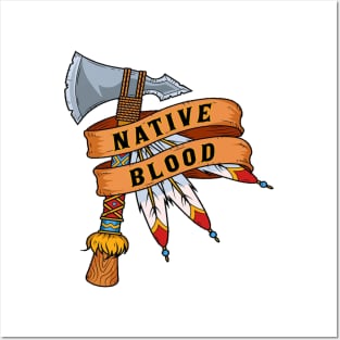 Native Blood Posters and Art